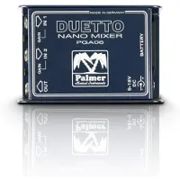 Palmer DUETTO Nano Mixer for Guitars + Line Signals