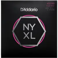 D'addario And Co NYXL45130 Bass Gtr 5 String Set Light Long Scale 45-130