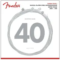 Fender Super 7250L Bas Pure Nickel Bas Strängar 40-100