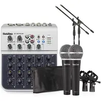 SubZero SZ-MIX06USB Mini Mixer och Mikrofonpaket