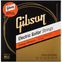 Gibson Vintage Reissue Gitarrsträngar Ultra-Light 9-42