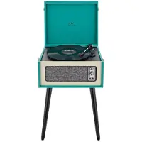 AVCOM Standing Turntable with Bluetooth Green