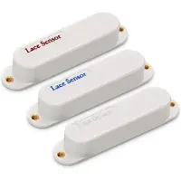 Lace Pickups Lace Sensor SSS Set Blue/Silver/Red