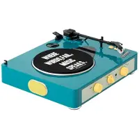 Gadhouse Brad MKII Record Player with Bluetooth Green