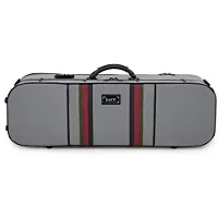 Bam SG5001S St. Germain Stylus Oblong Violin Case Grey