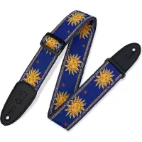 Levys Leathers Jacquard Sun Polyester Strap Blue