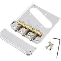 Fender 3-Saddle American Pro Telecaster Bridge Assembly Chrome