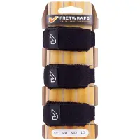 Gruv Gear Black FretWraps 3-Pack Small