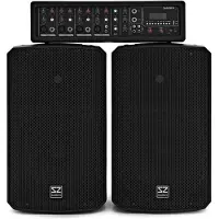 SubZero SZPA-410 175W 10 tum PA-System med Digital Mediaspelare