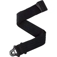 D'addario And Co D’Addario 50BAL01 Auto Lock Guitar Strap Black Padded Stripes