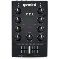 Gemini MM1 Två-kanals Kompakt Mixer