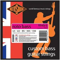 Rotosound RB45 Nickel 5-String Bass Guitar Strings 45-130