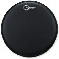 Aquarian Hi-Velocity Black Texture Coated Power Dot 13" Drum Head