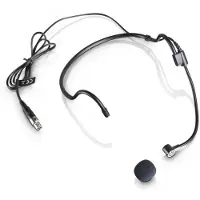 LD Systems Headset Sångmikrofon LDWS100MH1 Sändare signal:Sladd inkl. vindskydd