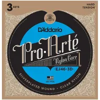 D'addario And Co EJ46-3D Hard Tension 3 Pack