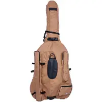 Bam PERF1104S Performance Double Bass Gigbag 1/2 Size Caramel