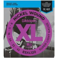 Daddario ESXL120 Ball End Electric Strings Super Light 9-42