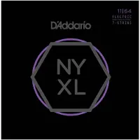 D'Addario NYXL 7-String Nickel Wound Medium 11-64
