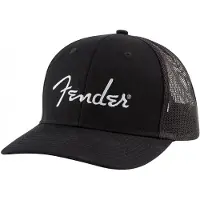 Fender Silver Snapback Keps Svart One Size