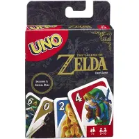 : The Legend of Zelda-kortspel för familjekväll - Triforce-vildkort, 2–10 spelare, 112 kort