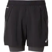 Asics Men's Road 2n1 5in Short Performance Black/graphite Grey