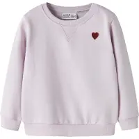 Name it Sweatshirt 'NMFVima' rosa / röd