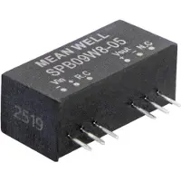 MEAN WELL SPB09W8-05 DC/DC-omvandlare 5 V 1.600 A 9 W Innehåll 1 st