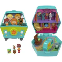 Polly Pocket PP SCOOBY DOO compact Scooby Velma tillbehör 4 (JKC85)