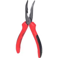 Ks Tools 1192018 Flat rundtång Böjda 45° Verktygsstål 165 mm