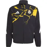 Adidas Real Madrid X Marvel Jacka Anthem - Svart - , storlek Medium