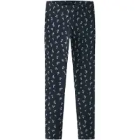 Name it Leggings 'NKFVivian' beige / safir / ljusblå
