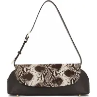 Kazar Handväska beige / mörkbrun / svart