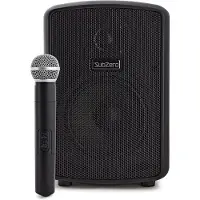 SubZero P6 Bärbar PA-högtalare med Bluetooth & trådlös mikrofon