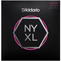 Daddario NYXL45100 Bass Gtr String Set Long Scale Regular 45-100