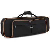 Gear4Music Deluxe Hårt Skumfodral av för Violiner i Fullstorlek