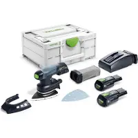 Festool DTSC 400 3,0 I-Plus 577508 Deltaslip batteridriven inkl. 1x batteri, inkl. laddare 18 V 3.00 Ah 100 x 150 mm