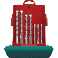 Carat Bionic 16315 6 Hårdmetall Borrhammar-set 7 delar 5 mm, 6 mm, 6 mm, 8 mm, 8 mm, 10 mm, 12 mm SDS-Plus 1 set