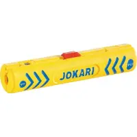 Jokari 30600 Secura Coaxi No.1 Cable Coating Remover Lämplig för koaxialkablar, PVC rundkabel 4,8 till 7,5 mm RG58, RG59