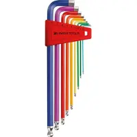 Baier PB stiftstångsats L+K Rainbow 1,5-10 mm