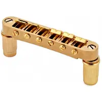 Gear4Music Guitarworks Tune-o-Matic Stall Guld