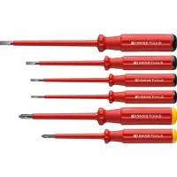 Super Merchant VDE-skruvmejselset, 6 delar, spår/kors Ph i kartongförpackning Classic Pb Swiss Tools