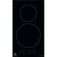 Electrolux Domino LIT30230C - Induktionshäll - 2 kokplattor - Fördjupning - bredd: 27 cm - djup: 49 cm - svart