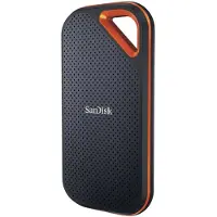 SanDisk Extreme PRO Portable V2 SSD - 4TB - Svart - Extern SSD - USB 3.2 Gen 2x2