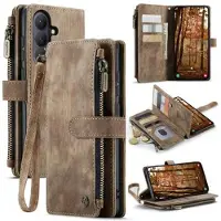 CASEME Samsung Galaxy S26+ C30 Multifunktionell Plånboksfodral - Brun