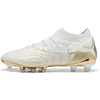 Puma Future 9 Ultimate Ag White Gold - White/guld/Svart - Konstgräs (Ag), storlek 44½