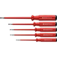 Super Merchant VDE-skruvmejselset 5-delat. Platta i Kartong Ask Classic Pb Swiss Tools
