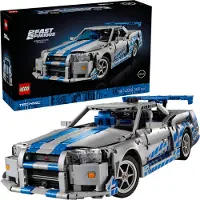 LEGO Technic 42210 2 Fast 2 Furious Nissan Skyline GT-R (R34) bil