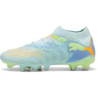 Puma Future 9 Pro FG/AG Light Up - Grön/Ljusblå/Intensiv lavendel Dam, storlek 41