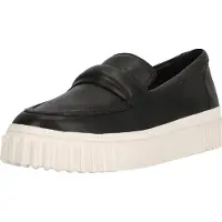 Clarks Mayhill Cove Svarta Läder Skor