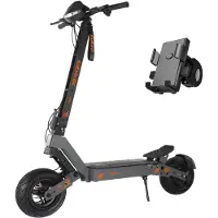 KUKIRIN Elektrisk skoter Vuxen G4 2000W Motor Topphastighet 70Km/h Vikbar Elektrisk Skoter 60V 20AH Max Räckvidd 75Km Last 120Kg Phone stand svart